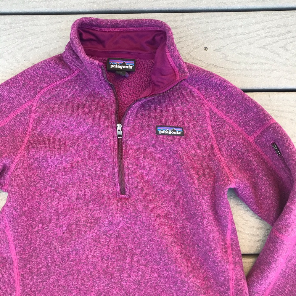 Patagonia Better Sweater M Pullover Fleece Pink - Picture 2 of 6